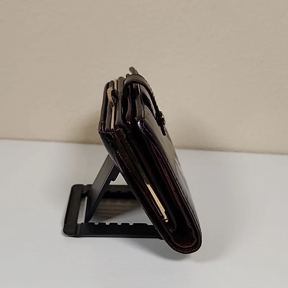 Louis Vuitton Monogram Vernis Wallet In Amarante - Picture 6 of 11